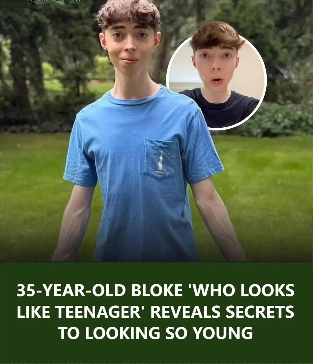 Homem de 35 anos apelidado de “Dorian Gray moderno” revela seus segredos incomuns para permanecer jovem